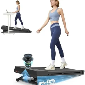 Treadmill with 12% Automatic Incline, 9 Levels