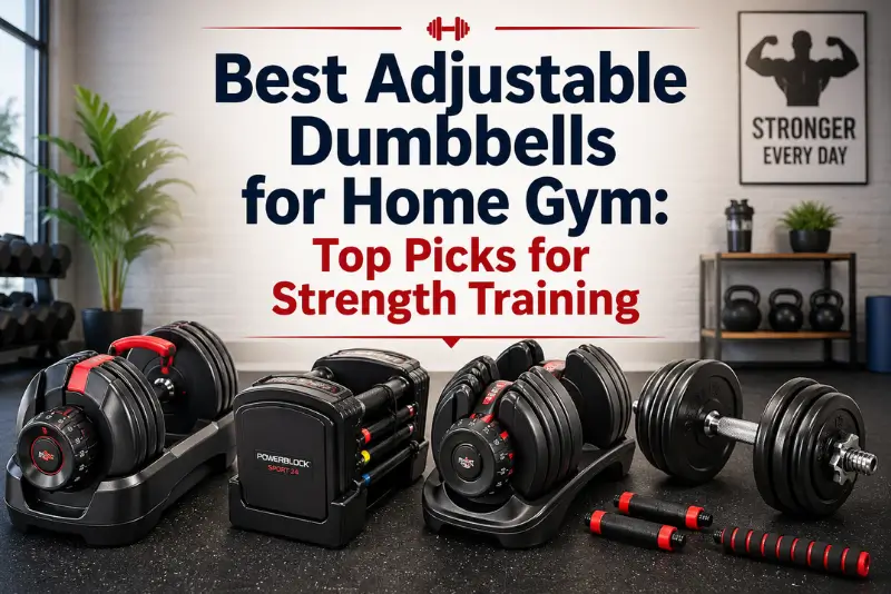 Best Adjustable Dumbbells for Home Gym: Top Picks for Strength Training